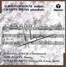 Alberto Bologni - Violino Giuseppe Bruno - Pianoforte